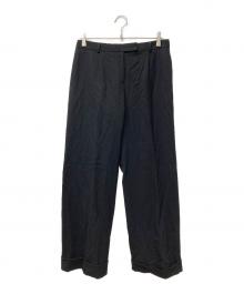 BURBERRY LONDON（バーバリーロンドン）の古着「ウールパンツ FQ020-834」｜ブラック