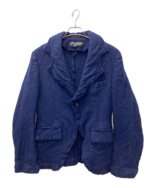 COMME des GARCONS HOMME PLUS（コムデギャルソンオムプリュス）COMME des GARCONS HOMME PLUS (コムデギャルソンオムプリュス) ウール縮絨1Bジャケット　PN-J010 ブルー サイズ:Sの古着・服飾アイテム