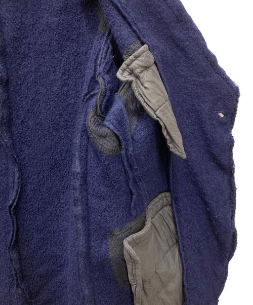 COMME des GARCONS HOMME PLUS（コムデギャルソンオムプリュス）COMME des GARCONS HOMME PLUS (コムデギャルソンオムプリュス) ウール縮絨1Bジャケット　PN-J010 ブルー サイズ:Sの古着・服飾アイテム