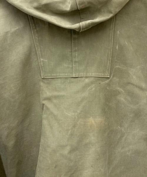 US ARMY（ユーエスアーミー）US ARMY (ユーエスアーミー) レインデッキハーフジップパーカー　NXs-8224 グリーン サイズ:MEDIUMの古着・服飾アイテム