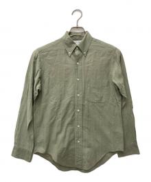 COMME des GARCONS SHIRT（コムデギャルソンシャツ）の古着「ボタンダウンシャツ」｜黄緑