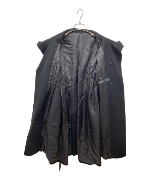 ANAYI（アナイ）ANAYI (アナイ) スタンドカラーカシミヤコート ブラック サイズ:38の古着・服飾アイテム