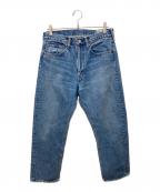 orSlowオアスロウ）の古着「105WZ 90'S DENIM PANTS」｜スカイブルー