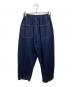 SETTO (セット) NAJA PANTS インディゴ サイズ:66cm (W26)：5000円
