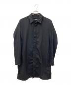 RAF BY RAF SIMONSラフバイ ラフシモンズ）の古着「ステンカラーコート SS06 W001 9090」｜ブラック