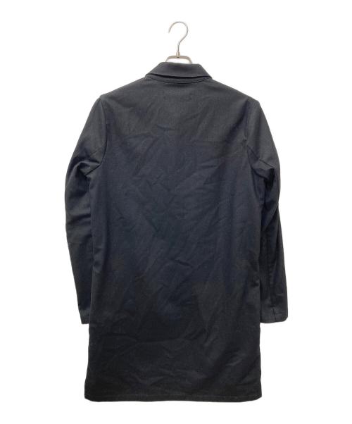 RAF BY RAF SIMONS（ラフバイ ラフシモンズ）RAF BY RAF SIMONS (ラフバイ ラフシモンズ) ステンカラーコート SS06 W001 9090 ブラック サイズ:XSの古着・服飾アイテム