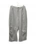 GOOPiMADE（グーピーメイド）の古着「“TR-P01“ SOFTBOX Striped Trousers」｜グレー