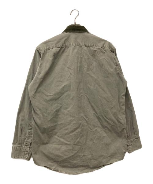 L.L.Bean（エルエルビーン）L.L.Bean (エルエルビーン) ダックシャツ カーキ サイズ:Lの古着・服飾アイテム