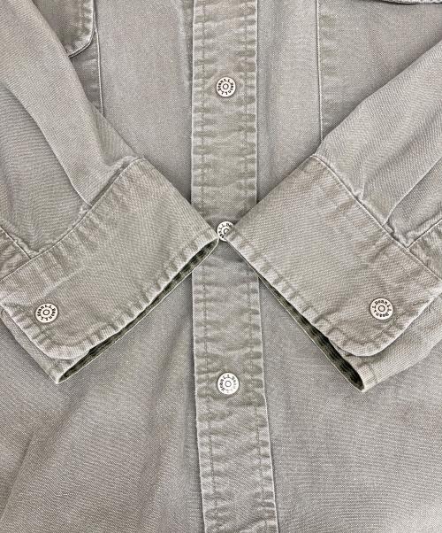 L.L.Bean（エルエルビーン）L.L.Bean (エルエルビーン) ダックシャツ カーキ サイズ:Lの古着・服飾アイテム