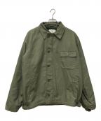 BAFブルックリンアームドフォース）の古着「A-2 デッキジャケット」｜オリーブ