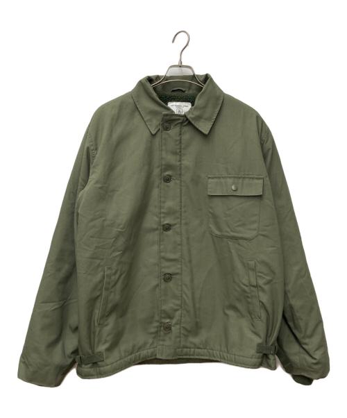 BAF（ブルックリンアームドフォース）BAF (ブルックリンアームドフォース) A-2 デッキジャケット オリーブ サイズ:X-Large Regularの古着・服飾アイテム