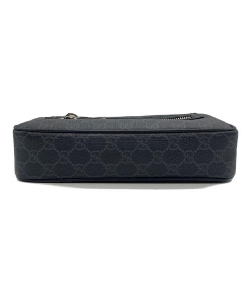 GUCCI（グッチ）GUCCI (グッチ) GGスプリーム ボディバッグ 792094 ブラックの古着・服飾アイテム