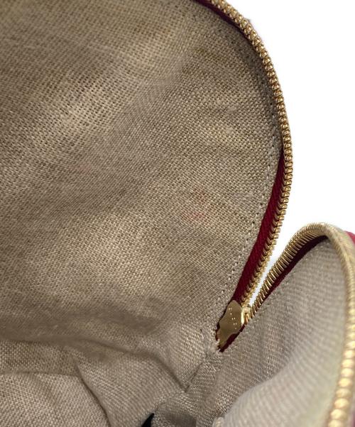 GUCCI（グッチ）GUCCI (グッチ) マイクログッチシマ2WAYショルダーバッグ レッドの古着・服飾アイテム