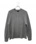 theory（セオリー）の古着「CABLE LS CN MONTANA WOOL Cable Crew Neck Sweater」｜グレー