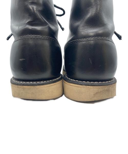 RED WING（レッドウィング）RED WING (レッドウィング) 6インチ クラシックラウンドブーツ　8165 ブラック サイズ:26cm（US 8D ）の古着・服飾アイテム