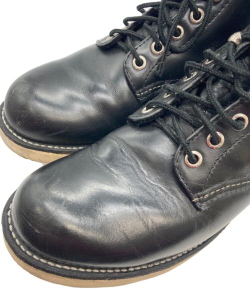 RED WING（レッドウィング）RED WING (レッドウィング) 6インチ クラシックラウンドブーツ　8165 ブラック サイズ:26cm（US 8D ）の古着・服飾アイテム