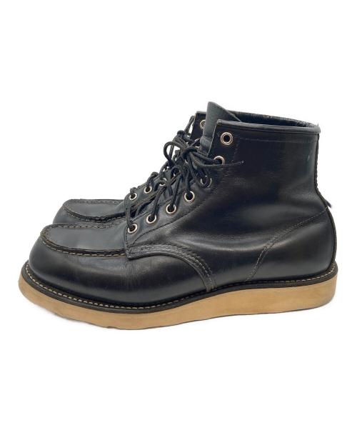 RED WING（レッドウィング）RED WING (レッドウィング) 6インチ クラシックモックブーツ　8179 ブラック サイズ:26cmの古着・服飾アイテム