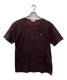 Vivienne Westwood man（ヴィヴィアン ウェストウッド マン）の古着「ミニオーブ刺繍Tシャツ」｜レッド