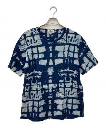 Vivienne Westwood man（ヴィヴィアン ウェストウッド マン）の古着「オーブ総柄Tシャツ」｜ブルー