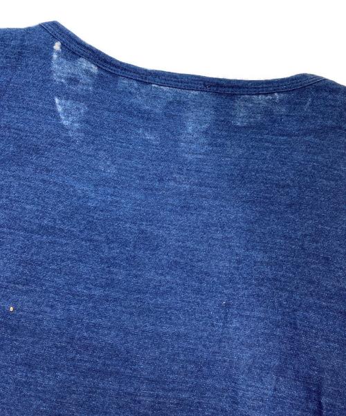 Vivienne Westwood man（ヴィヴィアン ウェストウッド マン）Vivienne Westwood man (ヴィヴィアン ウェストウッド マン) オーブ総柄Tシャツ ブルー サイズ:44の古着・服飾アイテム