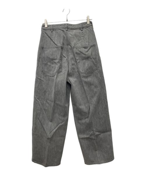 BRILL（ブリル）BRILL (ブリル) DENIM 2タックパンツ グレー サイズ:S(36) 未使用品の古着・服飾アイテム