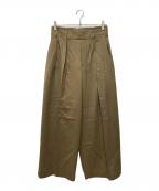 SACRAサクラ）の古着「SUPER FINE FLANNEL PANTS」｜ブラウン