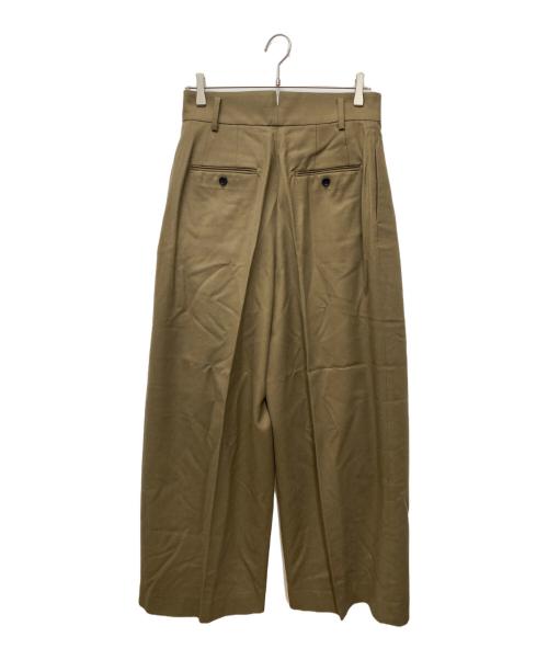 SACRA（サクラ）SACRA (サクラ) SUPER FINE FLANNEL PANTS ブラウン サイズ:38の古着・服飾アイテム