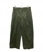 SACRAサクラ）の古着「チノパン」｜グリーン
