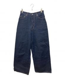YLEVE（イレーヴ）の古着「DENIM HIGH WEST WIDE」｜インディゴ