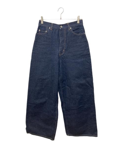 YLEVE（イレーヴ）YLEVE (イレーヴ) DENIM HIGH WEST WIDE インディゴ サイズ:2の古着・服飾アイテム