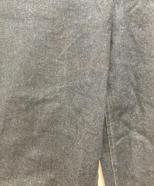 YLEVE（イレーヴ）YLEVE (イレーヴ) DENIM HIGH WEST WIDE インディゴ サイズ:2の古着・服飾アイテム