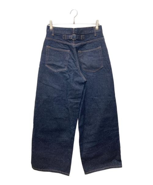 YLEVE（イレーヴ）YLEVE (イレーヴ) DENIM HIGH WEST WIDE インディゴ サイズ:2の古着・服飾アイテム