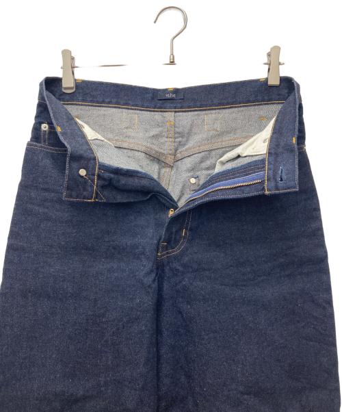 YLEVE（イレーヴ）YLEVE (イレーヴ) DENIM HIGH WEST WIDE インディゴ サイズ:2の古着・服飾アイテム