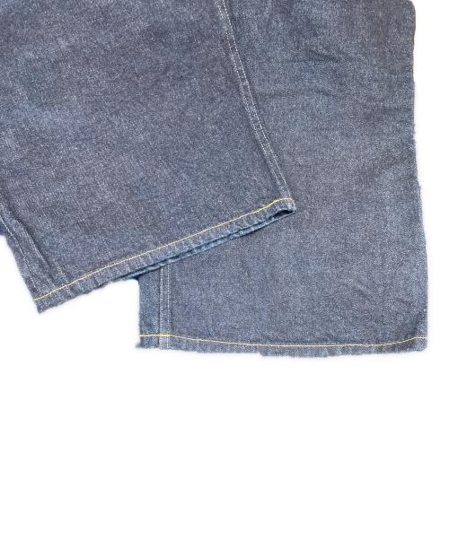 YLEVE（イレーヴ）YLEVE (イレーヴ) DENIM HIGH WEST WIDE インディゴ サイズ:2の古着・服飾アイテム