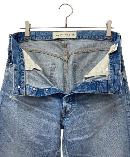 THE SHINZONE（ザ シンゾーン）THE SHINZONE (ザ シンゾーン) DAMAGE CLIP JEANS インディゴ サイズ:S(36)の古着・服飾アイテム
