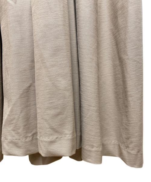 ebure（エブール）ebure (エブール) 半袖カシュクールワンピース ベージュ サイズ:38の古着・服飾アイテム