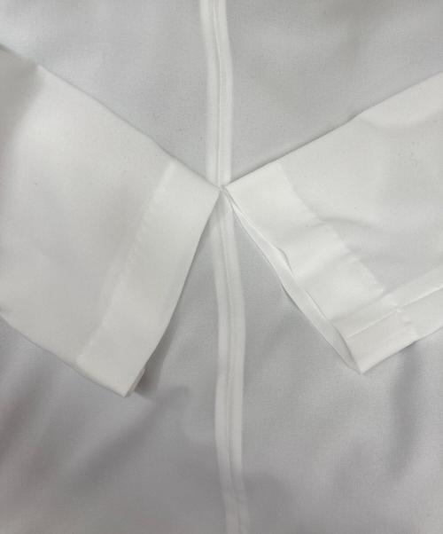 theory（セオリー）theory (セオリー) バンドカラーボウタイブラウス ホワイト サイズ:Sの古着・服飾アイテム