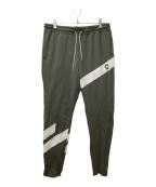 CRONOSクロノス）の古着「トラックジョガーパンツ」｜グリーン