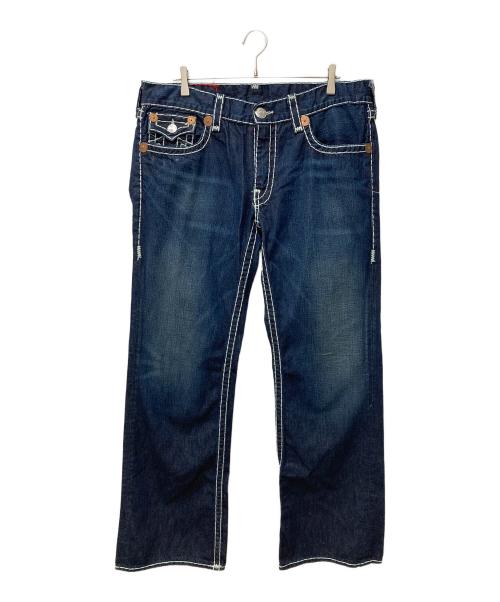 TRUE RELIGION（トゥルー レリジョン）TRUE RELIGION (トゥルー レリジョン) BILLY SUPER Tデニムパンツ インディゴ サイズ:36×33の古着・服飾アイテム