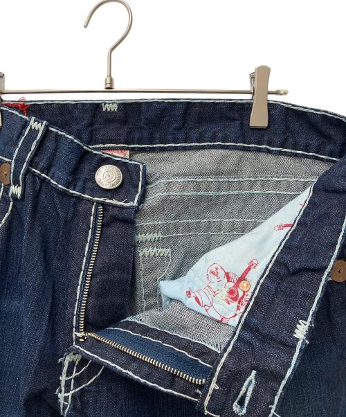 TRUE RELIGION（トゥルー レリジョン）TRUE RELIGION (トゥルー レリジョン) BILLY SUPER Tデニムパンツ インディゴ サイズ:36×33の古着・服飾アイテム