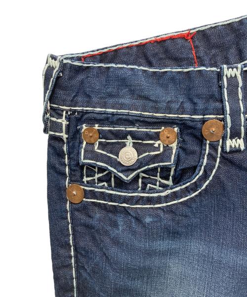 TRUE RELIGION（トゥルー レリジョン）TRUE RELIGION (トゥルー レリジョン) BILLY SUPER Tデニムパンツ インディゴ サイズ:36×33の古着・服飾アイテム