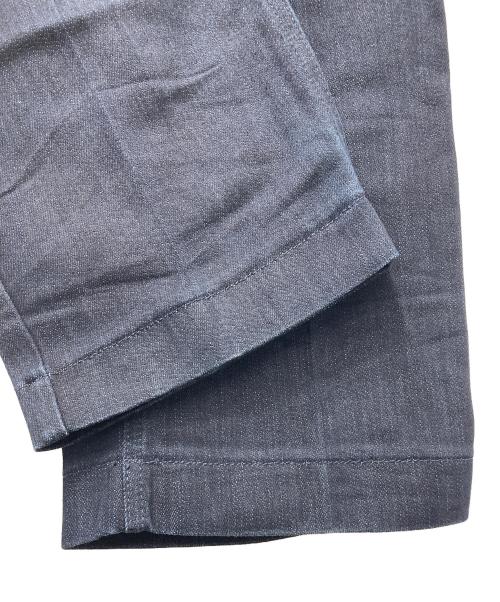 DOLCE & GABBANA（ドルチェ＆ガッバーナ）DOLCE & GABBANA (ドルチェ＆ガッバーナ) ロゴプレートデニムパンツ G3S2TD/G8479 インディゴ サイズ:54の古着・服飾アイテム