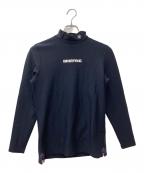 BRIEFINGブリーフィング）の古着「ロングスリーブカットソー」｜ブラック