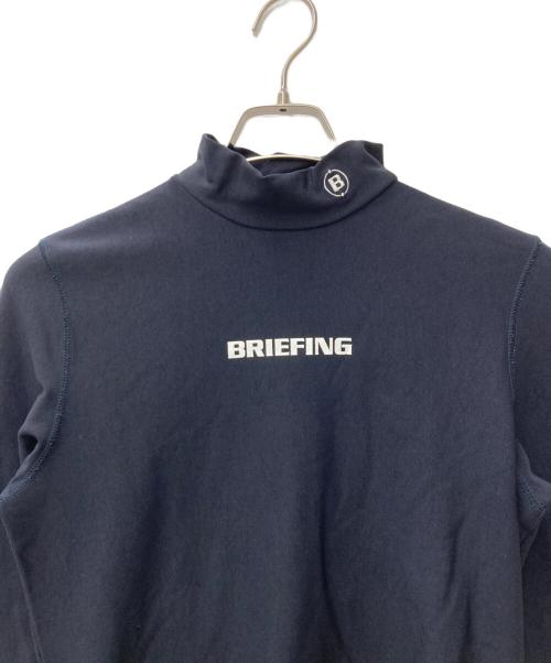 BRIEFING（ブリーフィング）BRIEFING (ブリーフィング) ロングスリーブカットソー ブラック サイズ:Sの古着・服飾アイテム