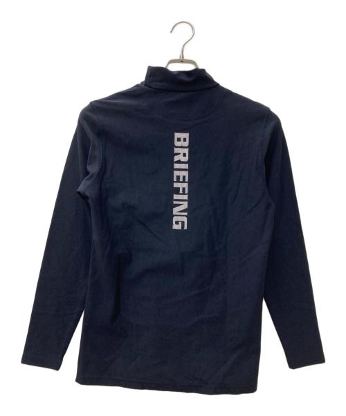 BRIEFING（ブリーフィング）BRIEFING (ブリーフィング) ロングスリーブカットソー ブラック サイズ:Sの古着・服飾アイテム