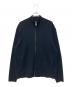 theory（セオリー）の古着「Light Bilen Fullzip Mockneck Sweater  FZ MNK FB R L」｜ブラック