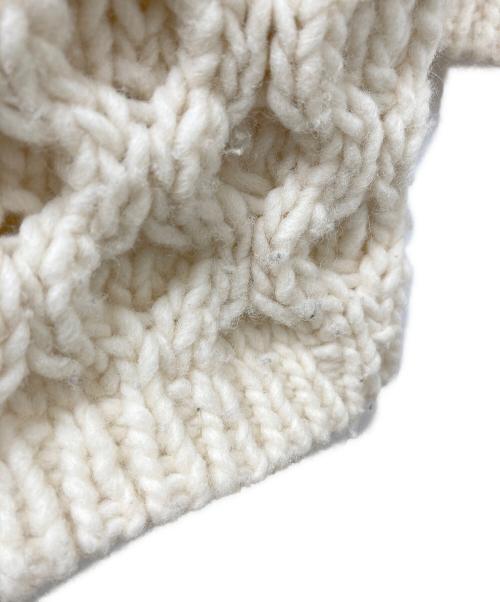 TODAYFUL（トゥデイフル）TODAYFUL (トゥデイフル) Pattern Hand Knit 12020513 ベージュ サイズ:Fの古着・服飾アイテム