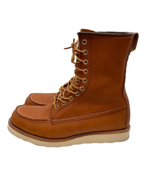 RED WING（レッドウィング）RED WING (レッドウィング) 8-inch Classic Moc 877 ブラウン サイズ:27cmの古着・服飾アイテム