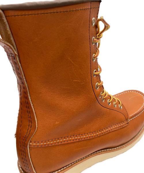 RED WING（レッドウィング）RED WING (レッドウィング) 8-inch Classic Moc 877 ブラウン サイズ:27cmの古着・服飾アイテム