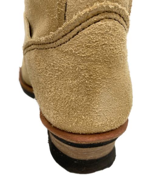 RED WING（レッドウィング）RED WING (レッドウィング) ショートスエードエンジニアブーツ ベージュ サイズ:27.5の古着・服飾アイテム